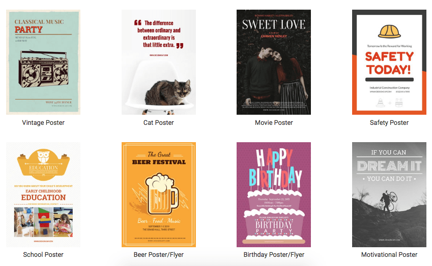 Free Custom Posters & Flyers